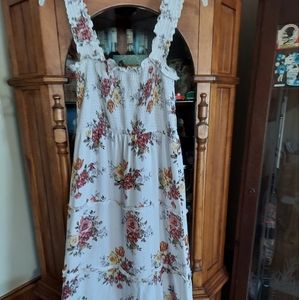 Long summer maxi dress